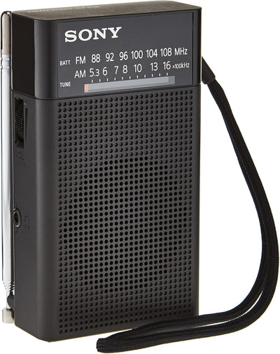 Sony ICFP26 Portable AM/FM Radio Black