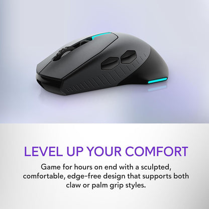 Alienware AW610M Wireless Gaming Mouse - Dark Side of the Moon