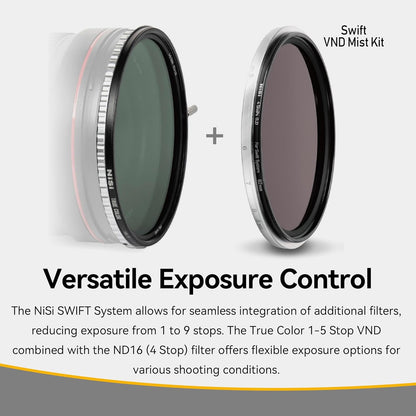 NiSi N-122678 67mm Swift VND Mist Filter Kit