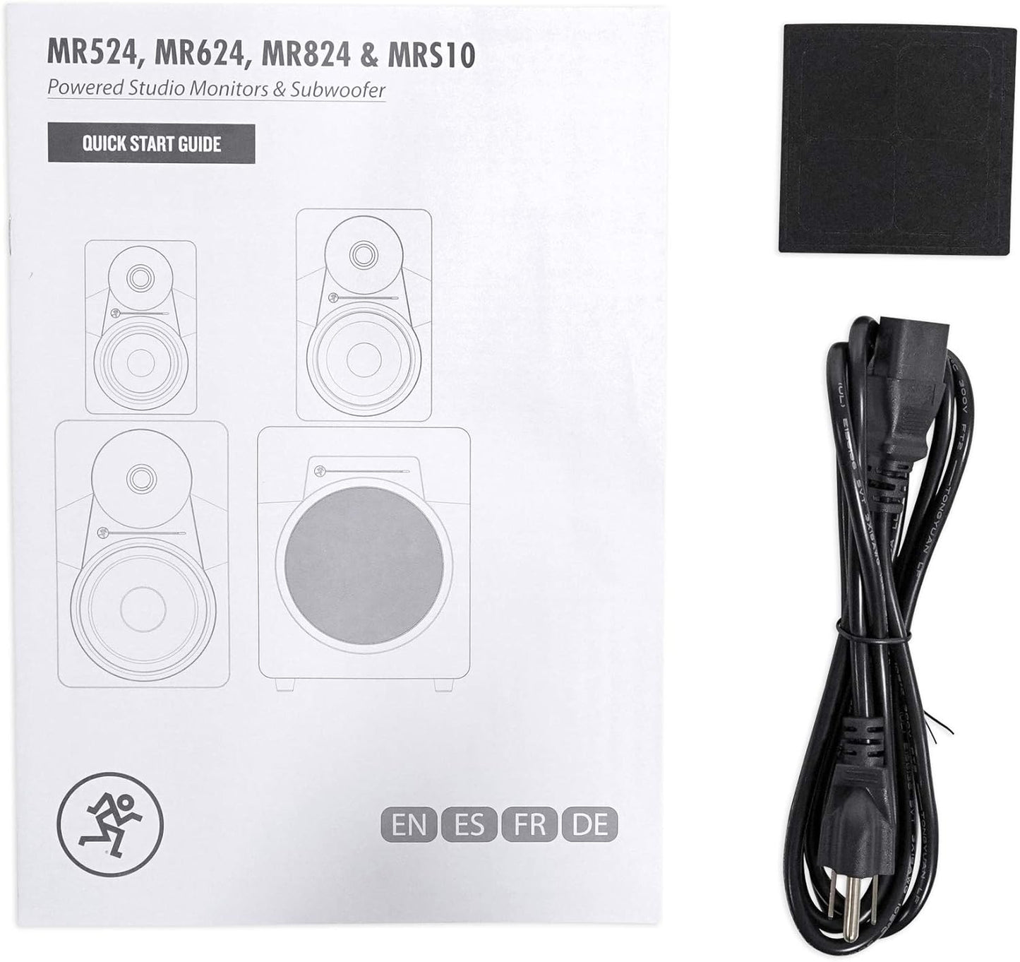 Mackie MR524 Studio Monitor Bundle Samson SR350 Headphones