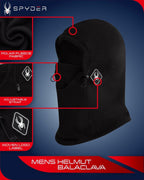 Spyder Balaclava Men's Polar Fleece Full Face Mask