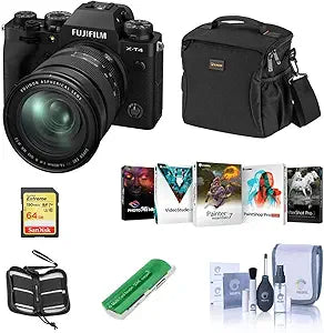 Fujifilm X-T4 Mirrorless Camera - 16-80mm Lens Kit - Black