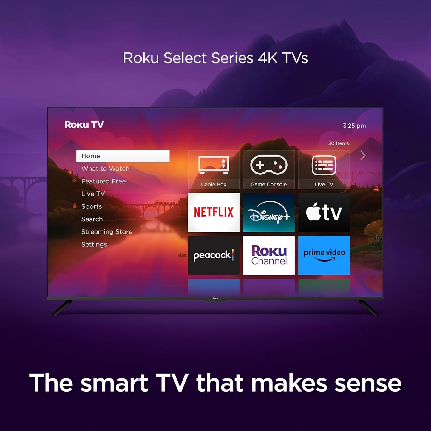 Roku 75R4A5R 75-Inch Select Series 4K HDR Smart TV