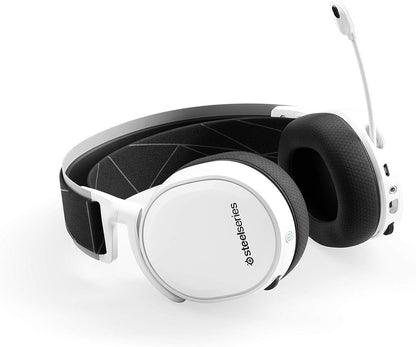 SteelSeries Arctis 7 White Wireless Gaming Headset Renewed