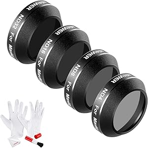 Neewer 90092527 Mavic Drone Lens Filter 4-Pack