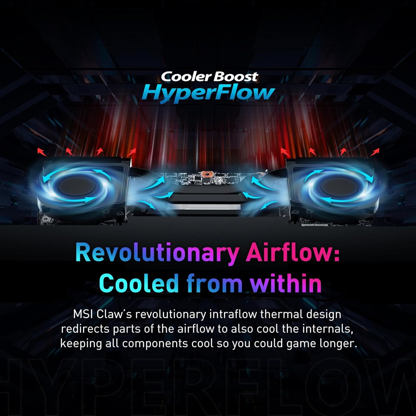 MSI CLAWA1051 Claw PC Gaming Handheld Console