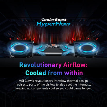 MSI CLAWA1051 Claw PC Gaming Handheld Console