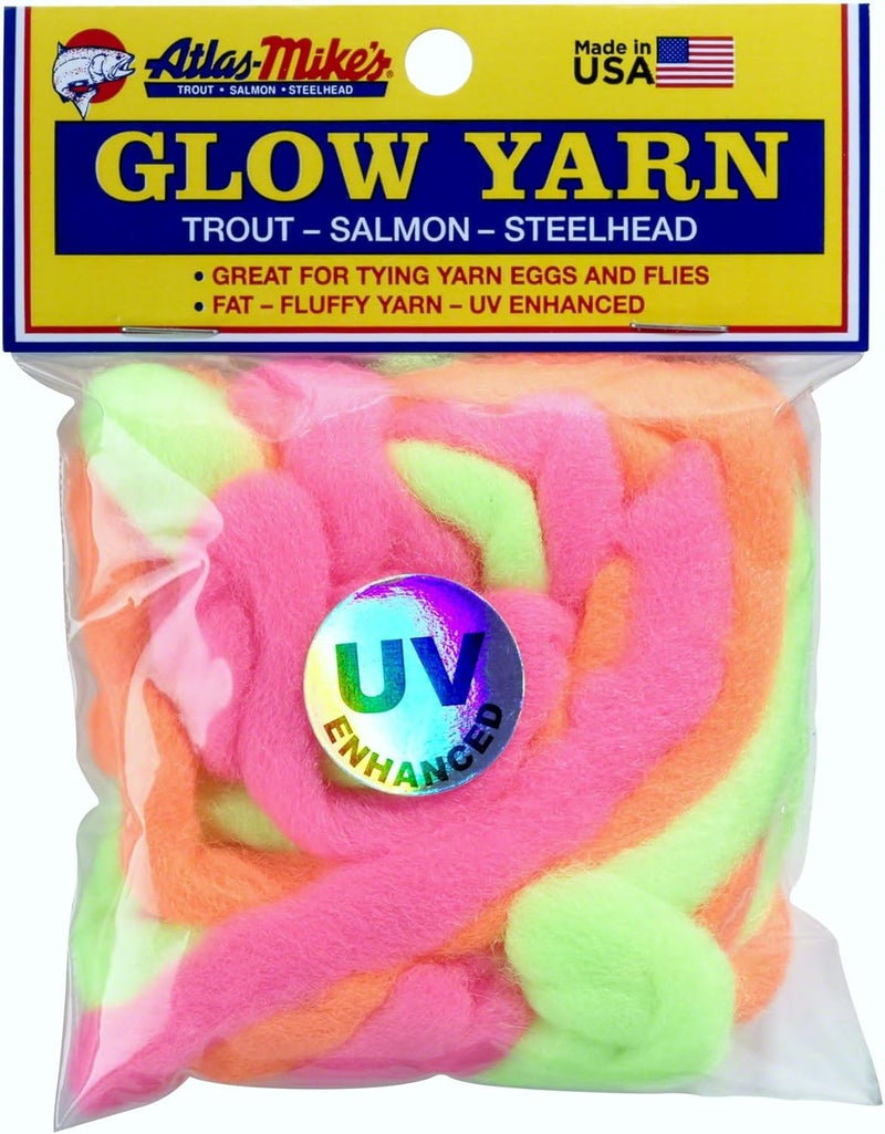 Atlas UV Glow Yarn Premium Fly Tying Material — main product image