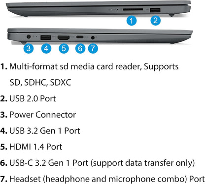 Lenovo 15-1i82QD FHD Touchscreen Laptop + Office 2021
