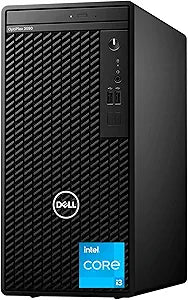 Dell Optiplex 3090 i3 Tower Desktop with WiFi (Renewed)