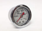 Marshall CW00100 Shock Proof Gauge - 0-100psi, White Face