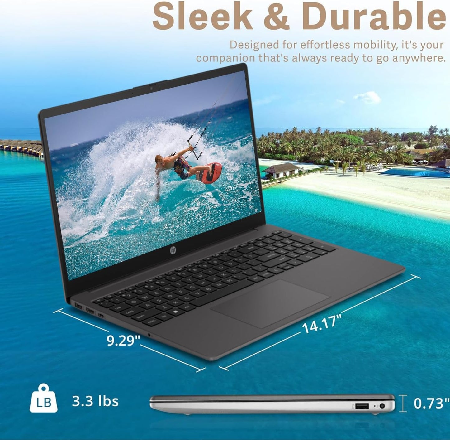 HP TPN-Q287 255 G10 Ryzen 5 Business Laptop