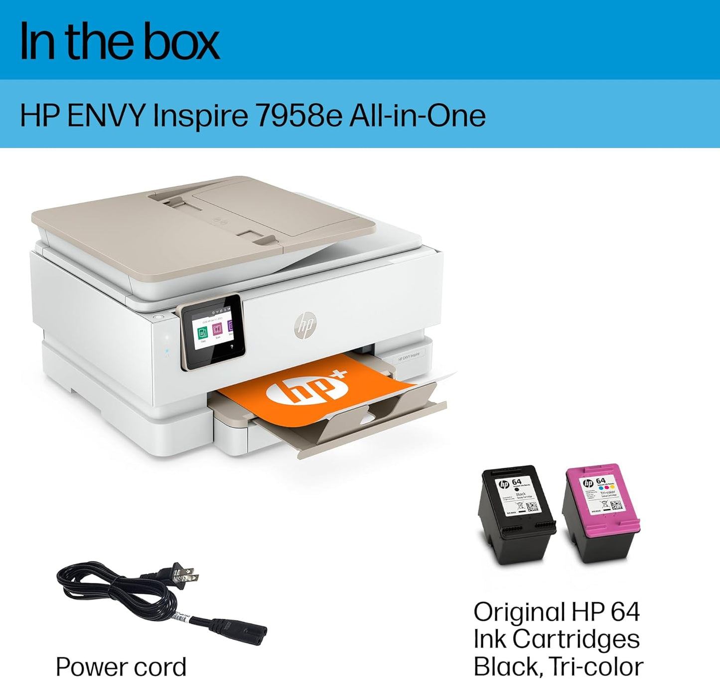 HP ENVY Inspire 7958e Wireless All-in-One Printer