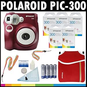 Polaroid AMZ-300RK2 PIC-300 Camera Film Bundle