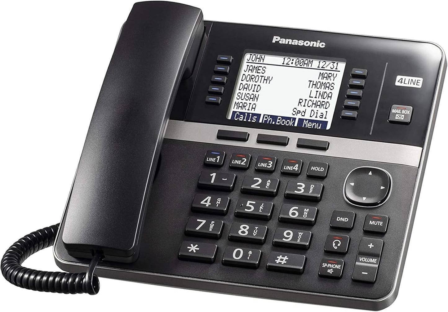 Panasonic KX-TGW420B 4-Line Expandable Office Phone System