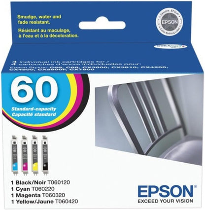 Epson T060120-BCS DURABrite Standard Capacity Ink Combo Pack