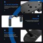 Neewer Camera Shoulder Rig Video Film Making System Kit Blue