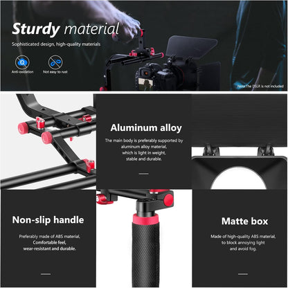 Neewer SR101 DSLR Camera Shoulder Rig Kit