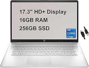 HP Laptop 17 Intel i3 11th Gen 17.3" HD+