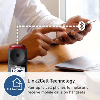 Panasonic KX-TGM430B Amplified Cordless Phone Slow Talk