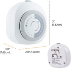 GE 46139 Heavy Duty Indoor Mechanical Timer 2-Pack