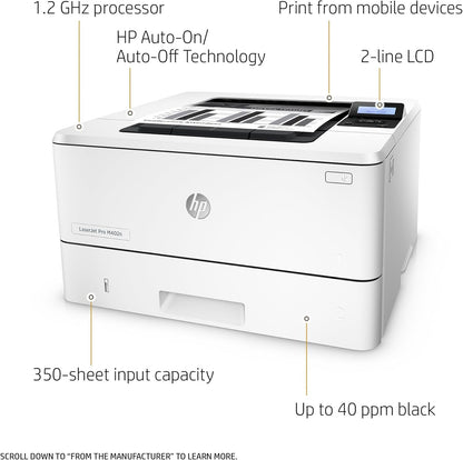 HP 0 LaserJet Pro M402n Renewed Monochrome Printer