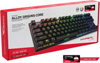 HyperX HX-KB7RDX-NO Alloy Origins Core RGB Gaming Keyboard