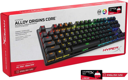 HyperX HX-KB7RDX-NO Alloy Origins Core RGB Gaming Keyboard