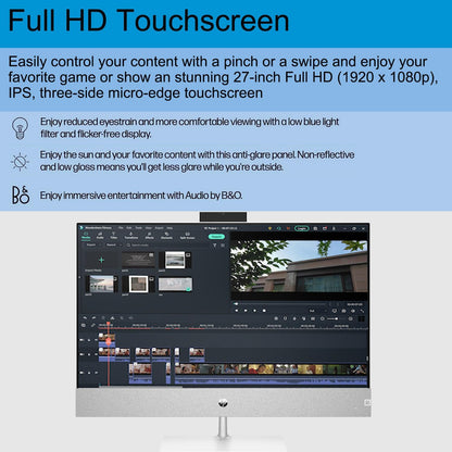 HP TPC-Q087-27 Pavilion 27" Touch All-in-One Desktop RTX 3050