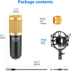 Neewer BM800 Studio Condenser Microphone Set NW-800 Recording Kit