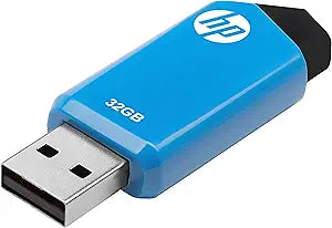 HP P-FD32GHPV150W-GE 32GB v150w USB 2.0 Flash Drive - Blue — main product image