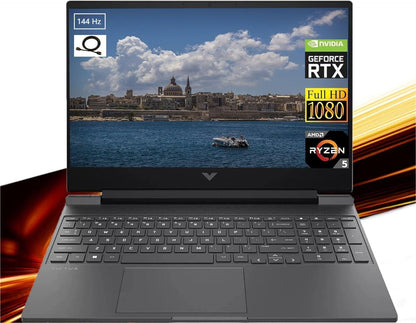 HP Victus Gaming Laptop 15.6" FHD 144Hz RTX 4050 Ryzen 5