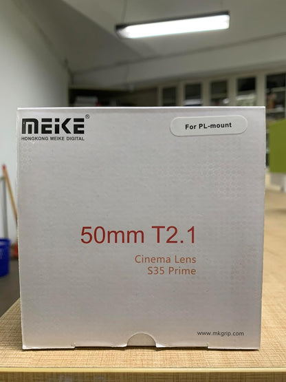 Meike Meike 50mm T2.1 S35 Prime Cinema Lens EF Mount
