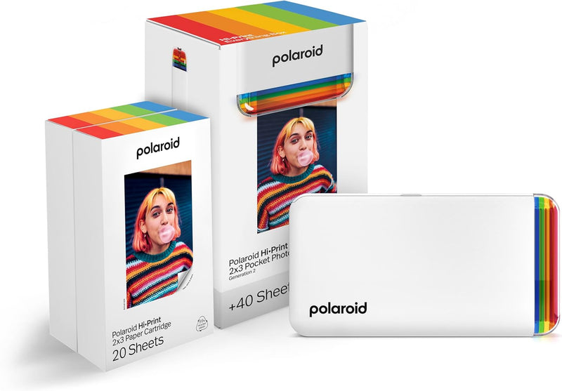 Polaroid 6438 Hi-Print 2x3 Pocket Photo Printer Bundle — main product image