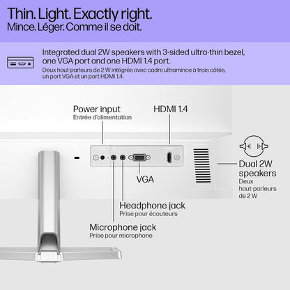 HP 94C36AA#ABA Series 5 24" FHD Monitor - Eye Ease