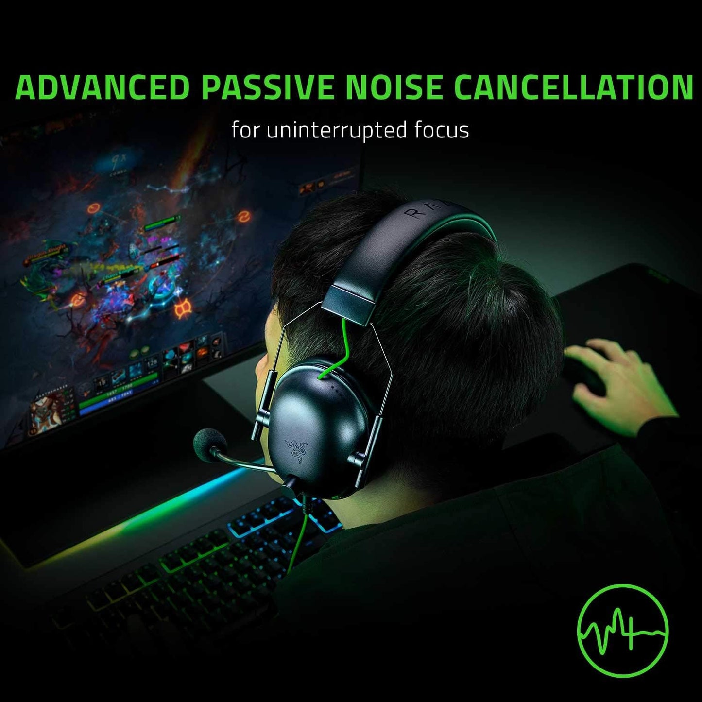 Razer RZ04-03240100-R3M1 Blackshark V2 X Gaming Headset