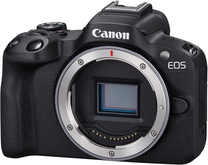 Canon 5811C002 EOS R50 Mirrorless Camera 4K Vlogging