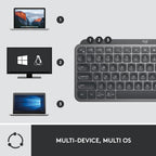 Logitech MX Keys Mini Graphite Wireless Keyboard & Mouse Combo
