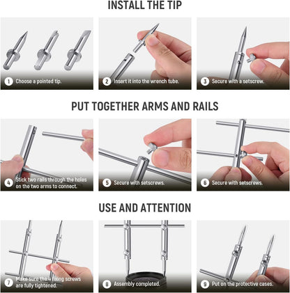 Neewer 10090508 Camera Lens Repair Opening Tool Kit