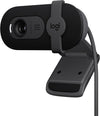 Logitech 960-001589 Brio 101 Webcam - 1080p, Auto-Light, Privacy Shutter