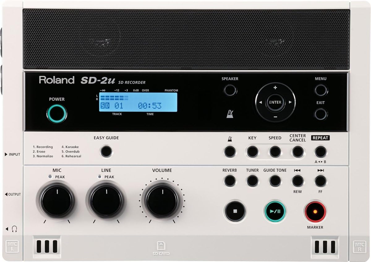 Roland SD-2u SD Recorder Portable Audio
