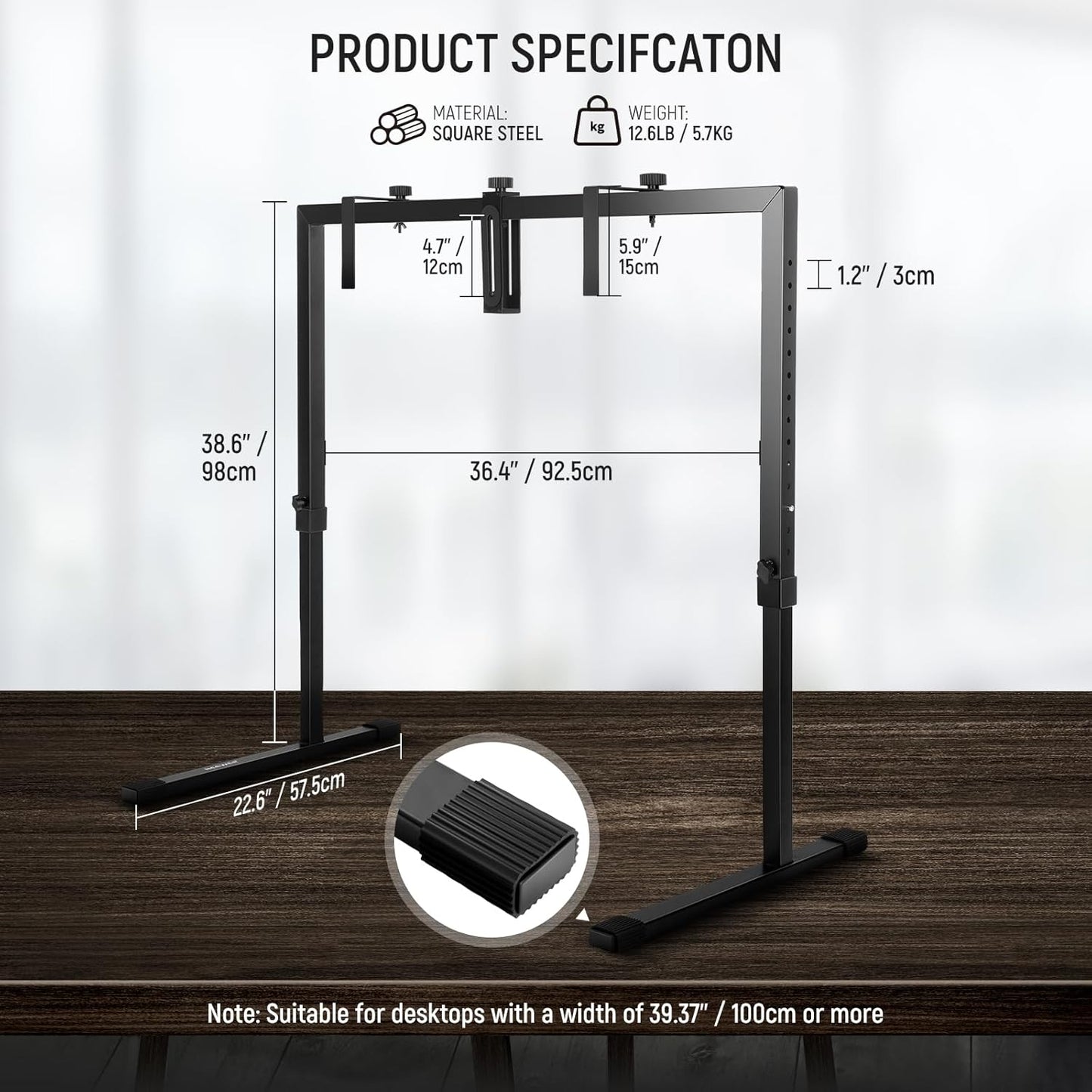 Neewer ST100 Overhead Camera Mount Tabletop Rig