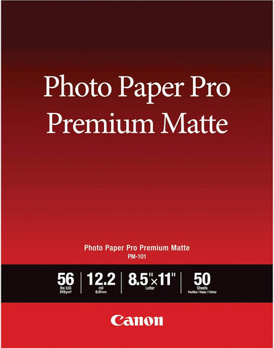 Canon 8657B004 Pro Premium Matte Photo Paper