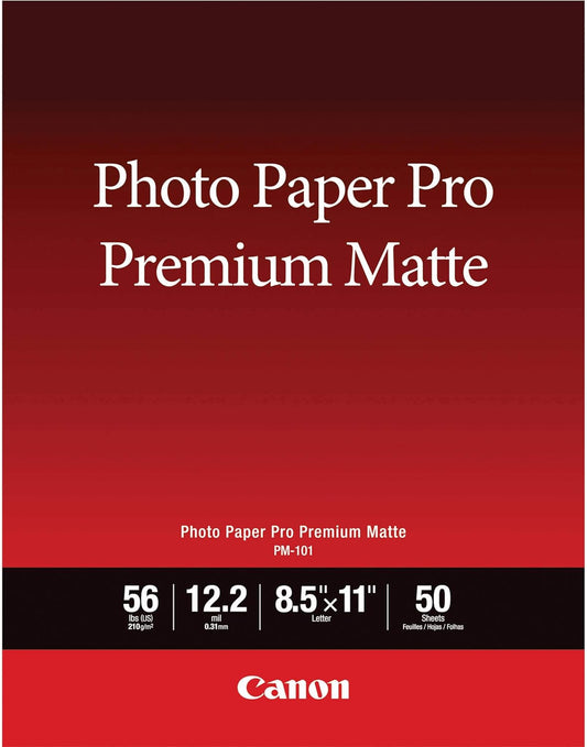 Canon 8657B004 Pro Premium Matte Photo Paper