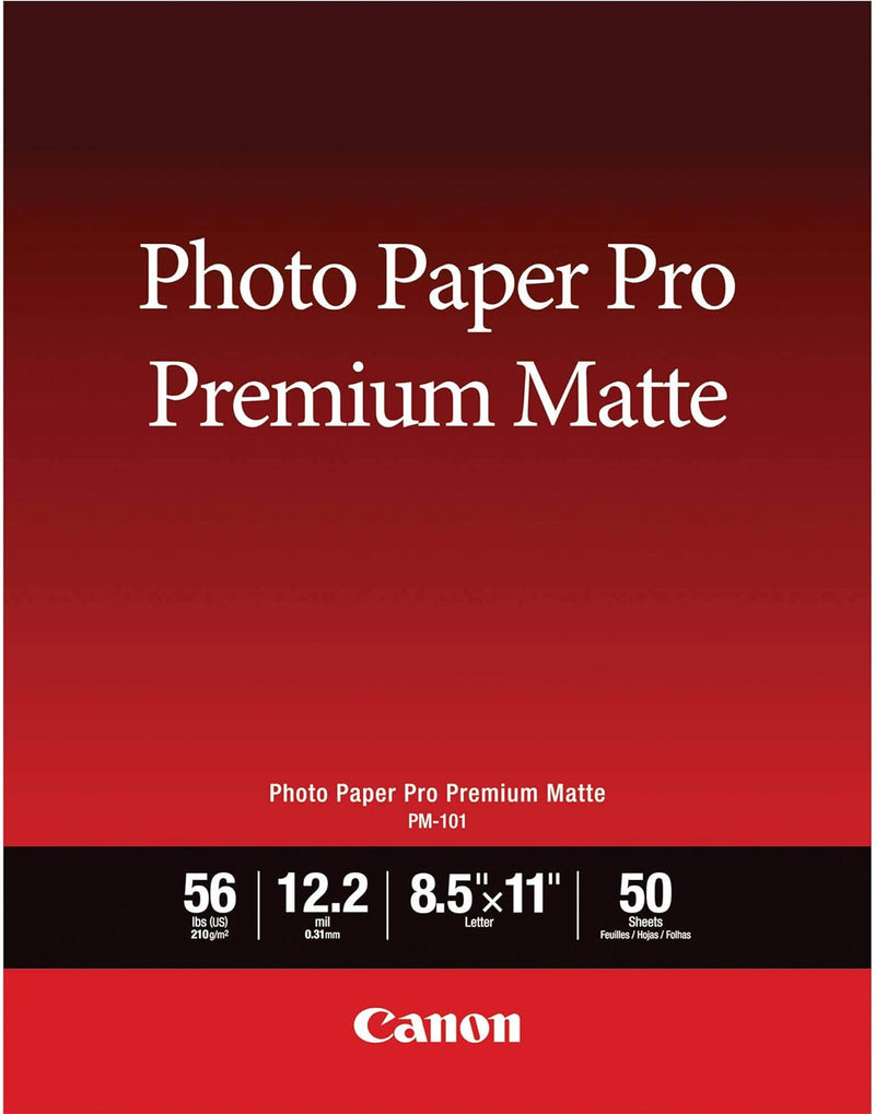Canon 8657B004 Pro Premium Matte Photo Paper — main product image