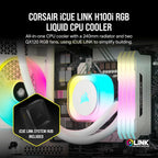 Corsair CW-9061005-WW iCUE Link H100i RGB Liquid Cooler