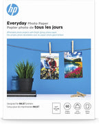 HP CH097A Everyday Glossy Photo Paper, 5x7, 60 Sheets