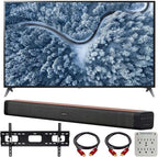 LG E2LG75UP7070PUD 75-Inch 4K UHD Smart TV Soundbar Bundle