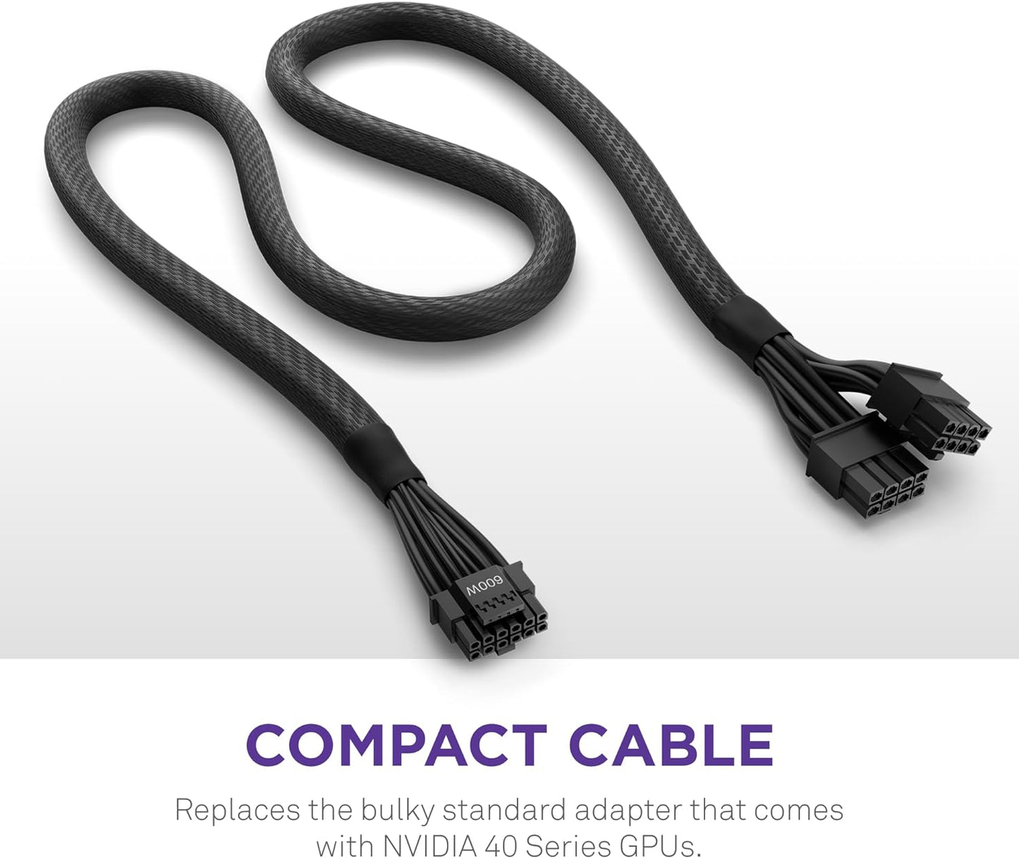 NZXT PA-xG1BB 12VHPWR Adapter Cable 600W