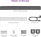 Roku 9301R TV Wireless Soundbar - Enhanced Audio